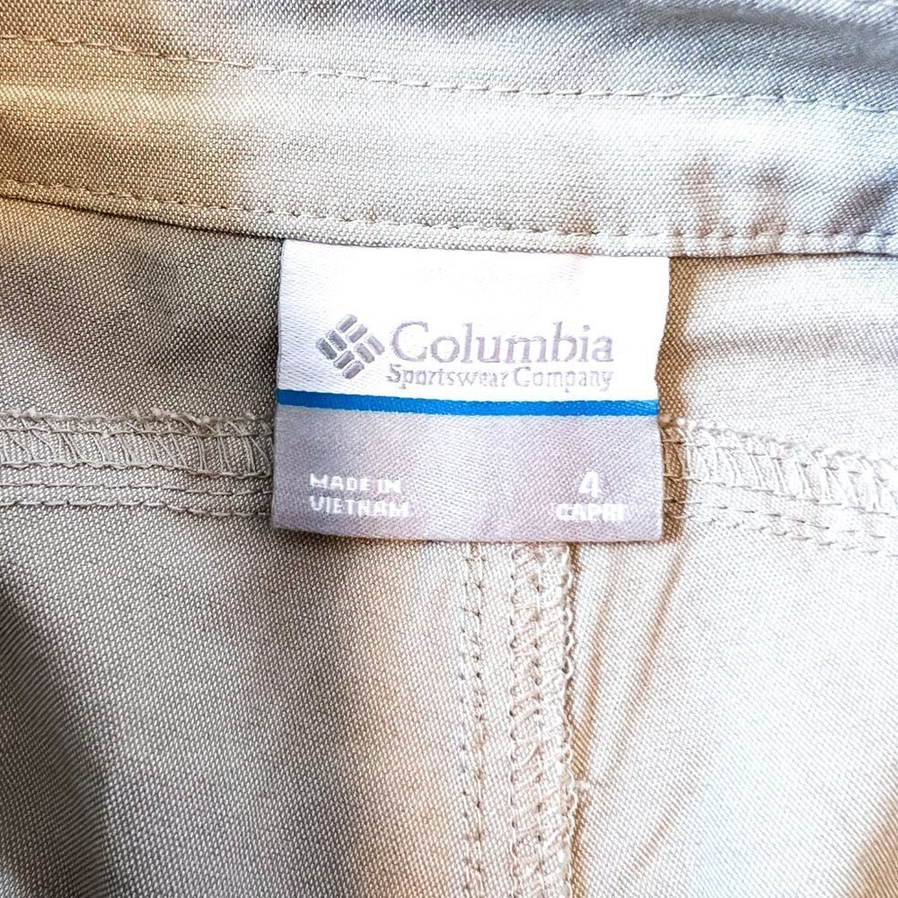 Columbia Pilsner Peak capris Tan Size 4 - Picture 6 of 11